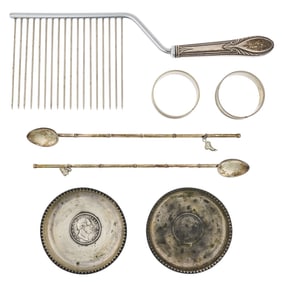 Group of Assorted Silver holloware and Flatware