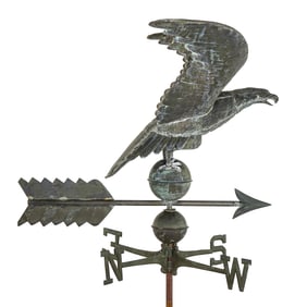 Mid 20th c American Eagle Weathervane