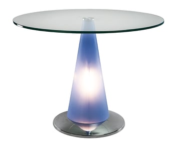 Post Modern Birillo Lighted Side Table