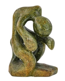 Mid 20th c Shona Abstract Stone carving