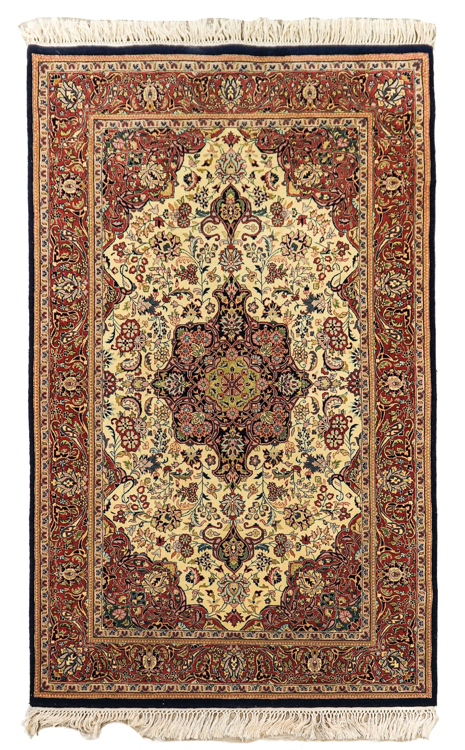 Late 20th c Persian Tabriz Area Rug (1 of 4)