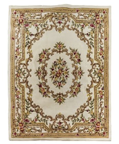 Late 20th c Chinese Aubusson Main Carpet