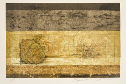 Ryonosuke Fukui (JP 1924-1986) Biomorphic Etching