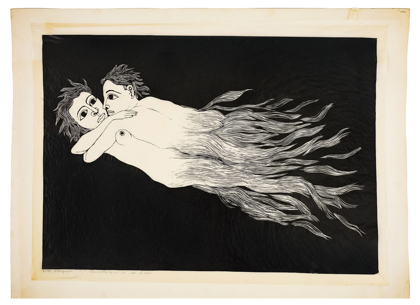 Santos Chavez (Mapuche 1934-2001) La Vida (1 of 5)