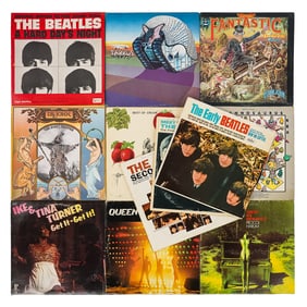 Large Lot of Vintage Record Albums