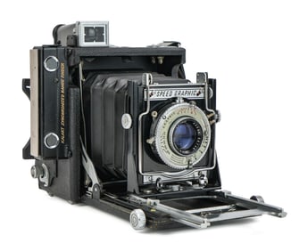 Vintage Graflex Speed Graphic Camera