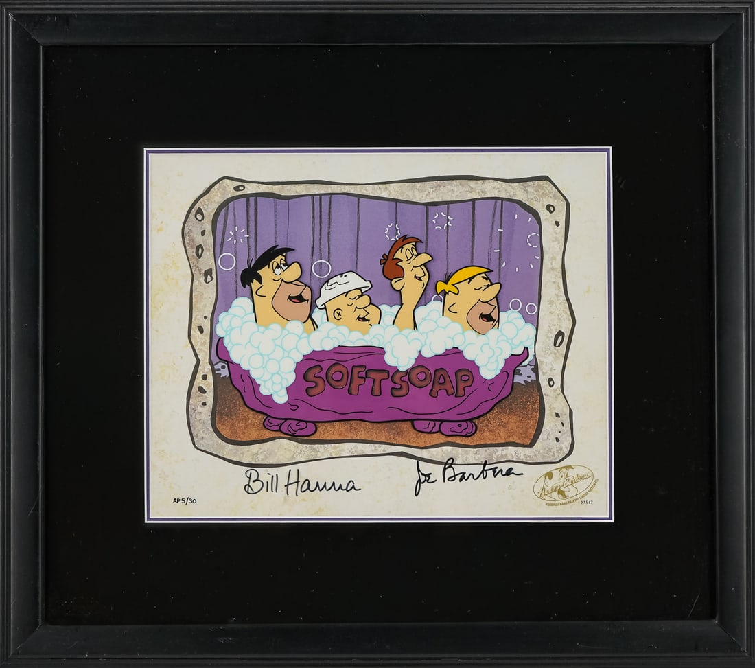 The Flintstones Hanna Barbera Cel (1 of 5)