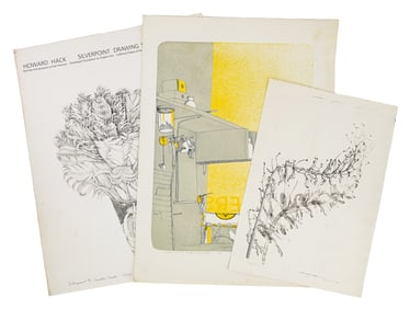 Howard Hack (AM 1932-2015) Three Prints