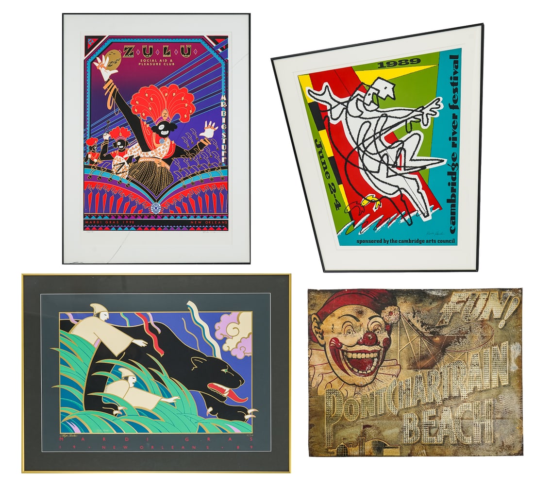 New Orleans Jazz Fest and Mardi Gras Posters (1 of 9)