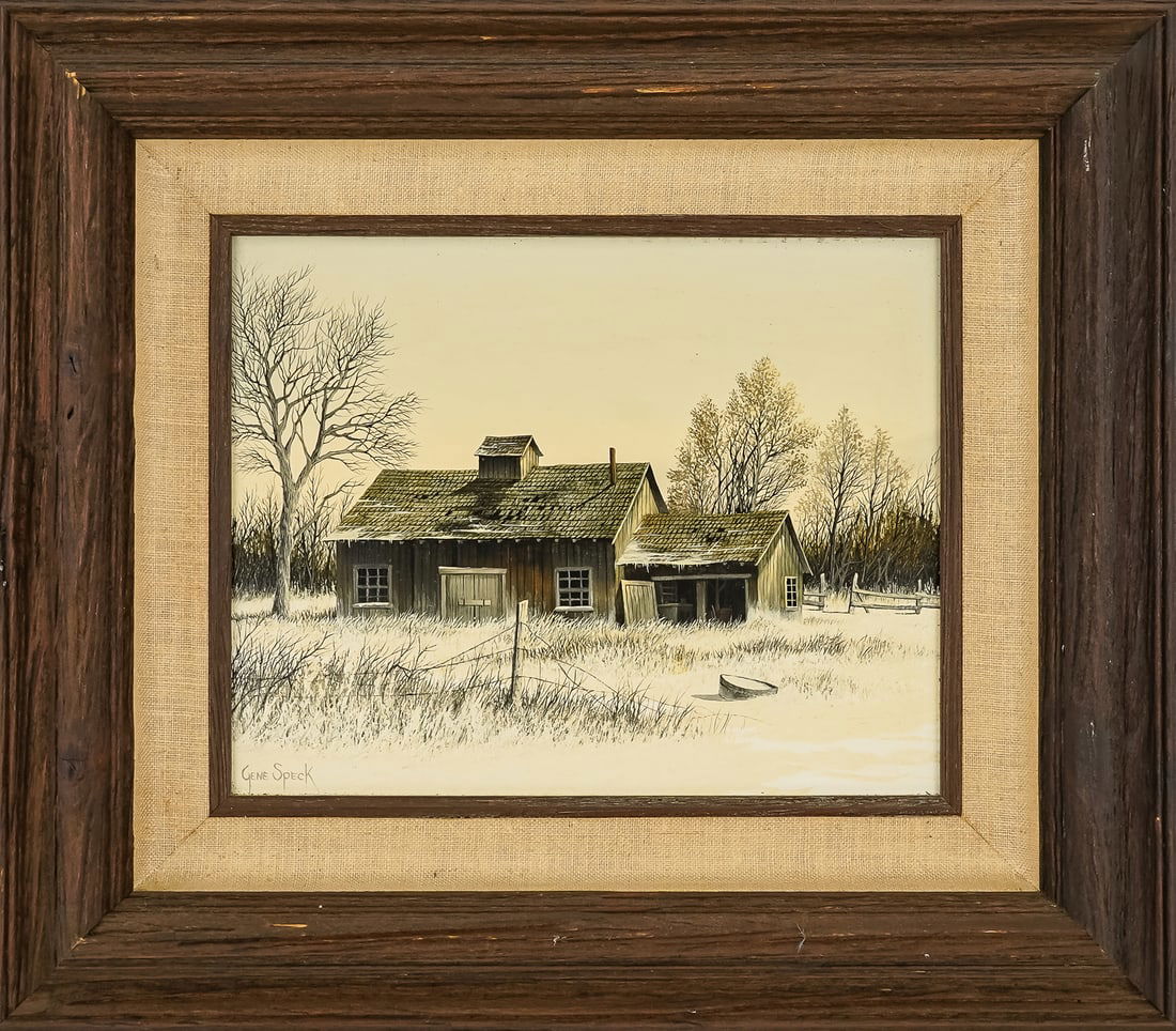 Gene Speck (AM 1937-) The Last Snow (1 of 4)