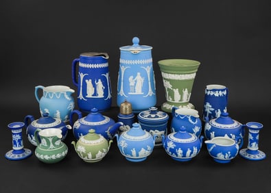 Collection of Wedgwood Jasperware Pottery