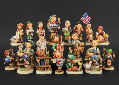 Group of 20 Hummel German Ceramic Figurines