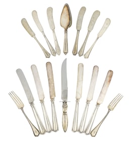 16 pcs. Sterling Silver Flatware