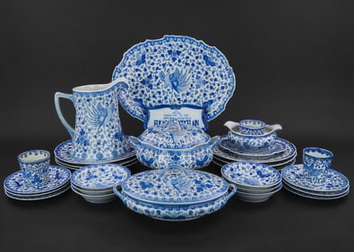 Japanese Fukagawa Porcelain China