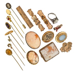 Fine Group Victorian Jewelry