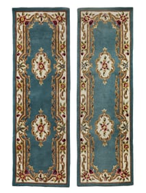 Contemporary Aubusson Type Runners