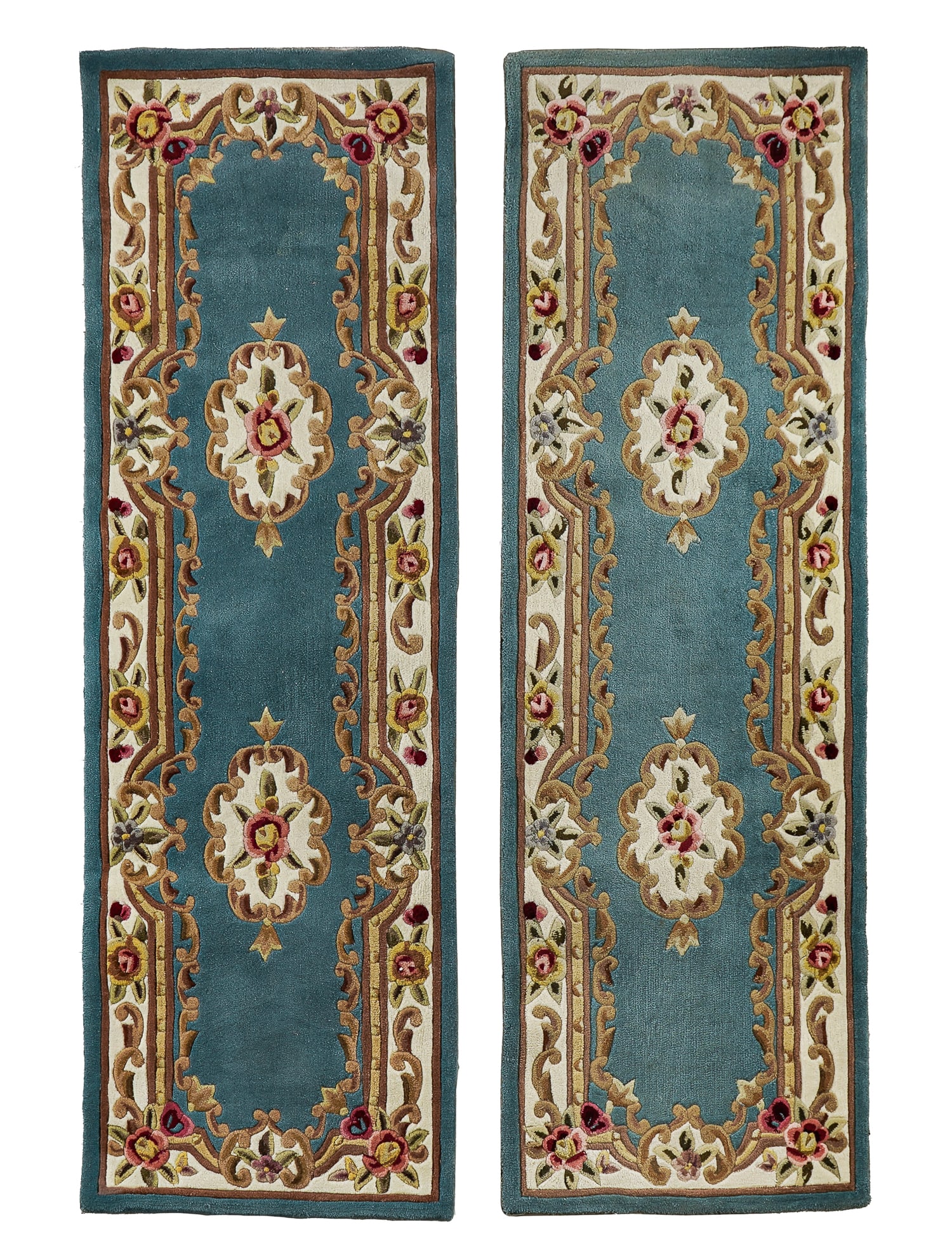 Contemporary Aubusson Type Runners (1 of 4)