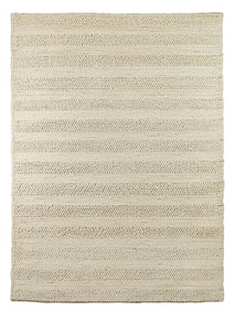 Contemporary White Tufted Rug