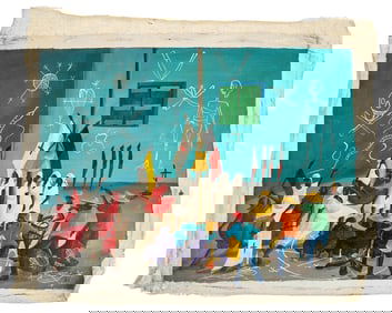 Haitian Vodou Oil Painting