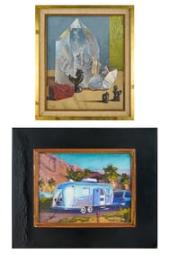 Two Small Oil Paintings