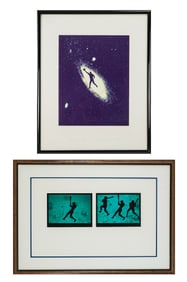 Eve Sonneman (AM 1946-) Two Works