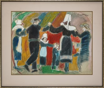 Lillian Freiman (CA 1908-1986) The Dance