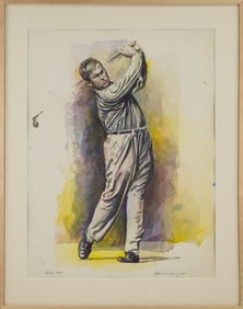 Lance Richbourg (VT 20th c) Bobby Jones