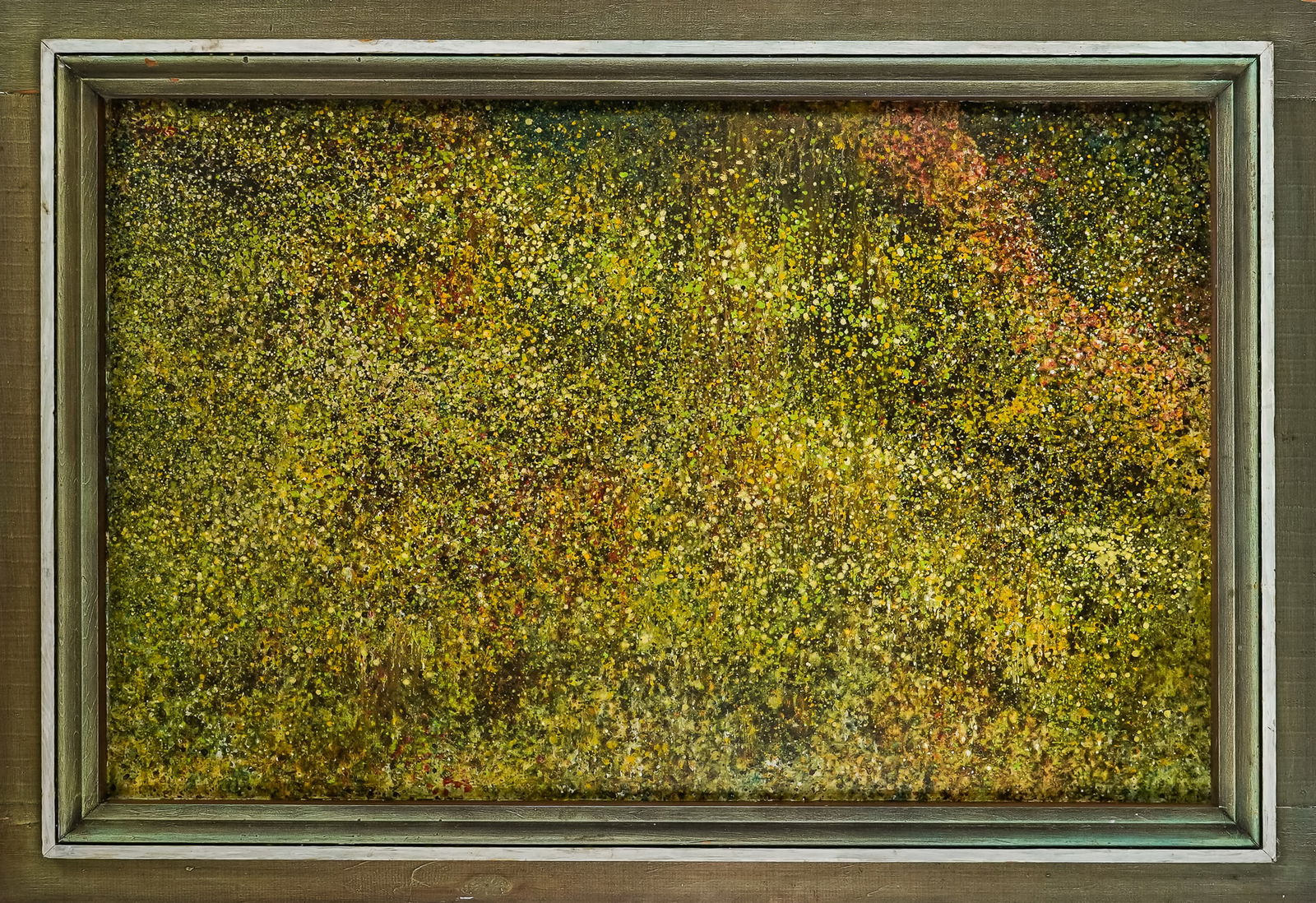 Francis Joseph Gyra Jr (VT 1914-) Pointillism landscape (1 of 4)