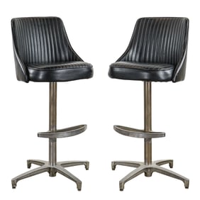 Pair of Chromcraft Mid Century Bar Stools