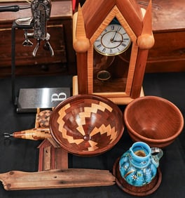 Modern Tureenware & Clock