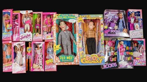 Barbie, Bratz, Pee-Wee Herman Dolls
