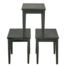 Three Contemporary Small Side Tables