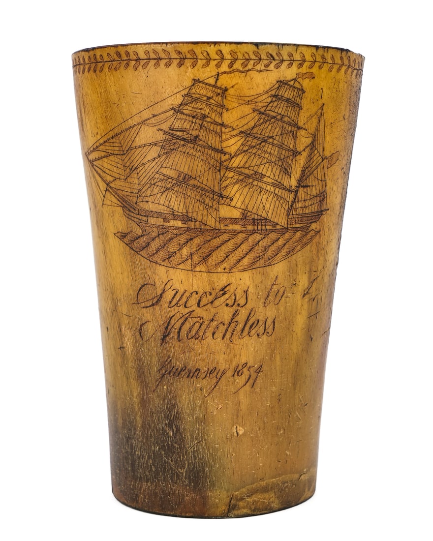 1854 Success to the Matchless Horn Cup