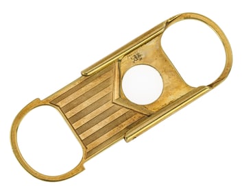 14k Yellow Gold Vintage Cigar Cutter