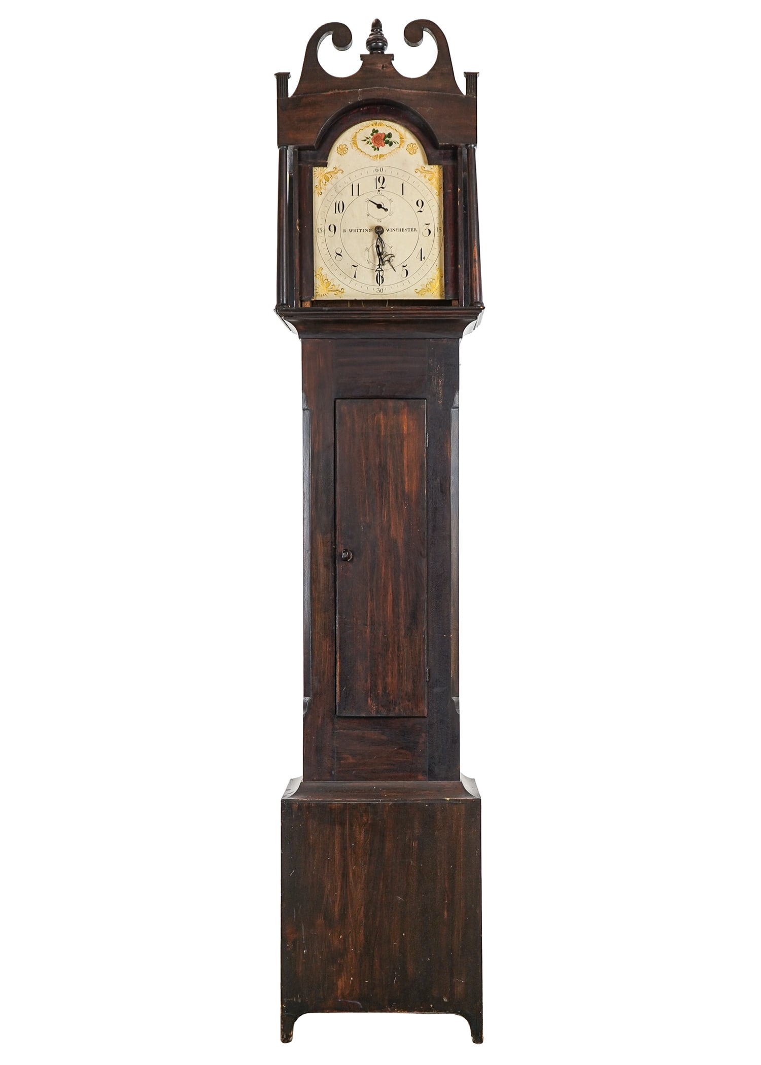 Early 19th c Riley Whiting Tall Case Clock (1 of 5)