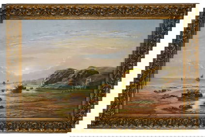 Albert S. Nemethy (AM 1920-1998) Shipwrights on the beach.