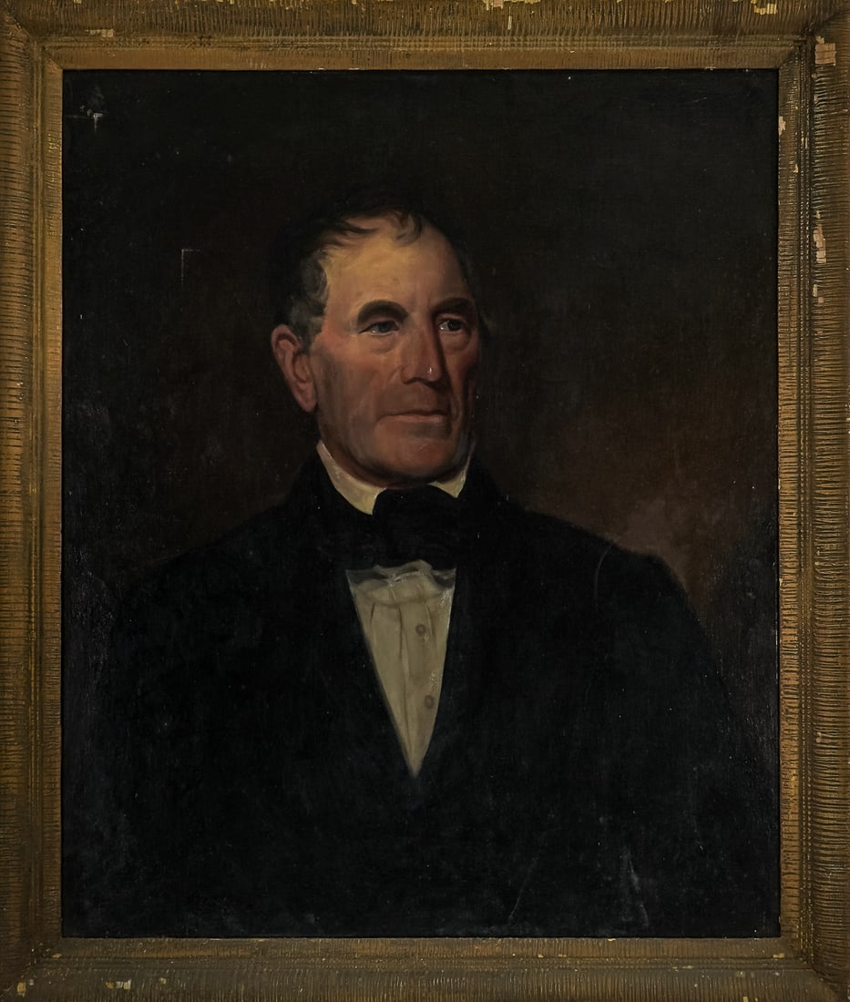 Benjamin Mason (VT 1804-1871) Portrait of Ira Stewart (1 of 5)
