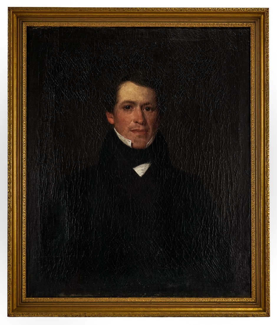 Thomas Waterman Wood (VT 1823-1903) Portrait of a Gentleman (1 of 4)