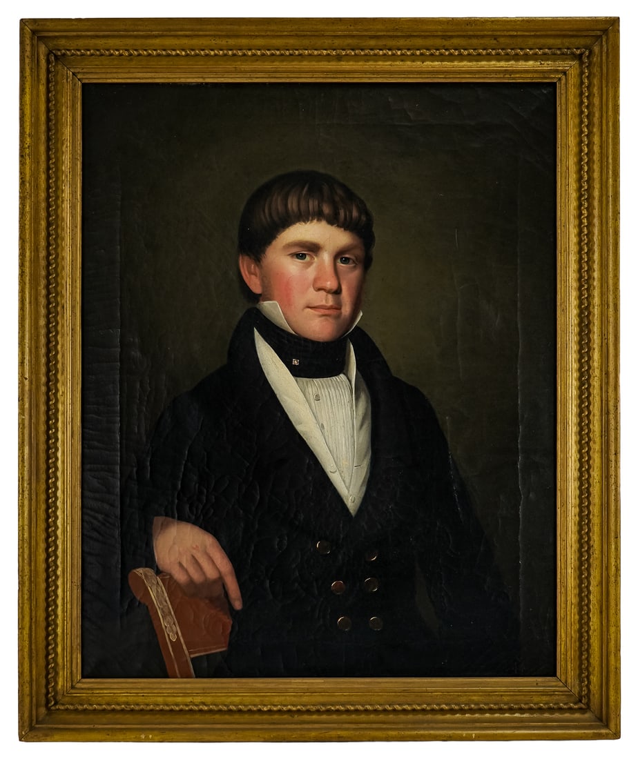 Portrait of a young man with High Collar (1 of 3)