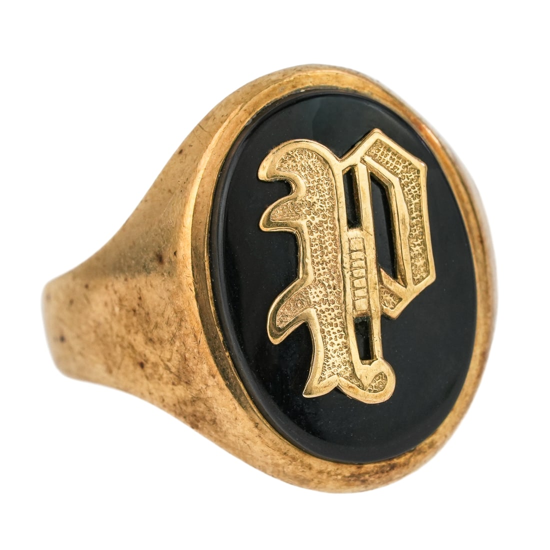 Men's Yellow Gold Ring (1 of 5)