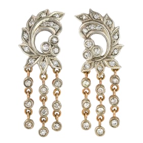 Antique Diamond Earrings
