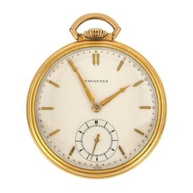 Tavannes 21 Jewel Pocket Watch