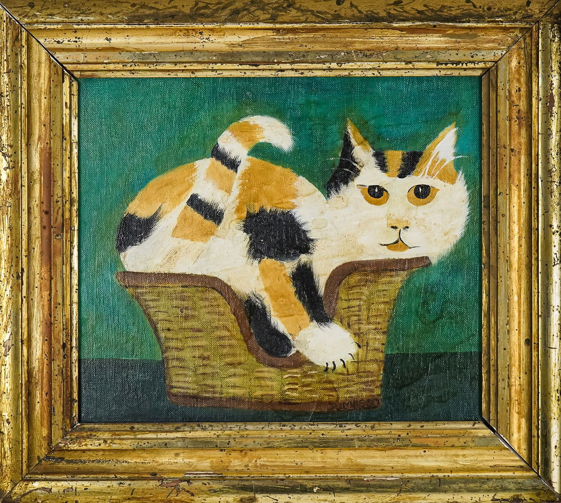 Rita Masso (VT Contemporary) Cat in a basket (1 of 4)