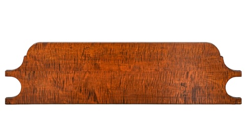 Deerfield Village Tiger Maple Pencil Post Bed