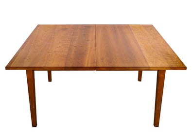 Maple Corners Woodworks "Shaker" Bench Made Cherry Dining table