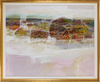 Lau Chun (CH 1942-) Abstract composition