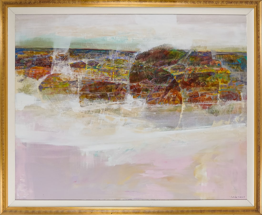 Lau Chun (CH 1942-) Abstract composition (1 of 4)