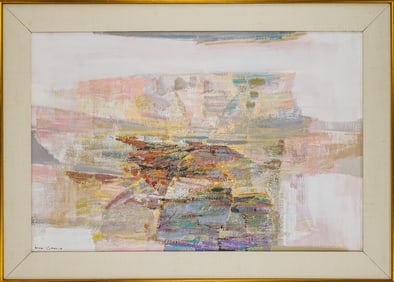 Lau Chun (CH 1942-) Abstract composition