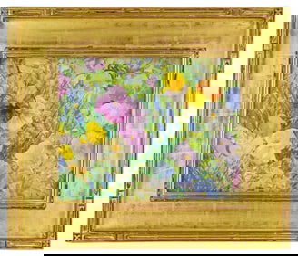 Sidney Willis (AM 1930-) Pansies