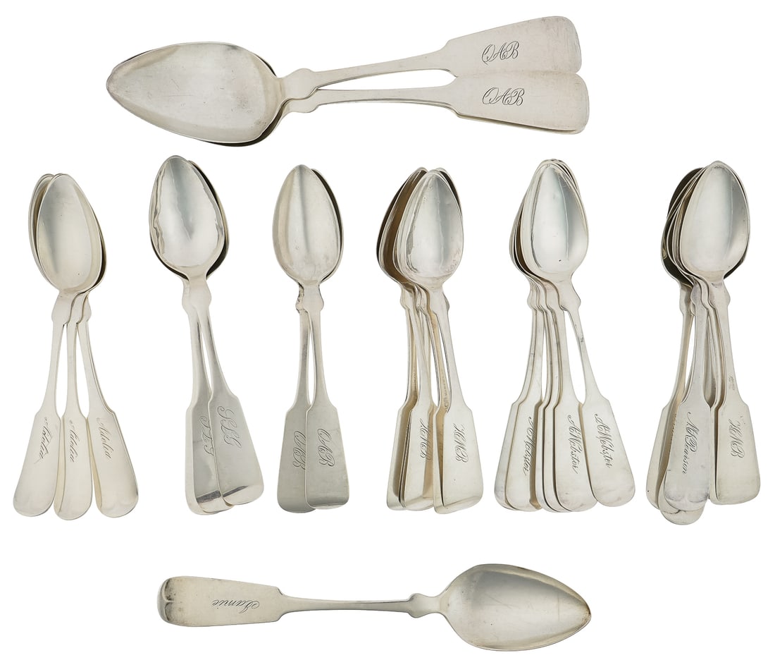 Charles Wyman VT Coin Silver Spoons (1 of 1)